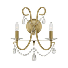 Load image into Gallery viewer, Othello Wall Light in Vibrant Gold.