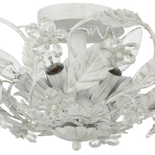Load image into Gallery viewer, Paris Market Semi Flush Mount Ceiling Light in Detail.