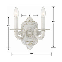 Load image into Gallery viewer, Paris Market Wall Light - line drawing.