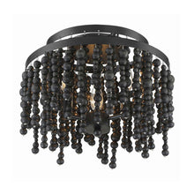 Load image into Gallery viewer, Poppy Semi Flush Mount Ceiling Light in Detail.