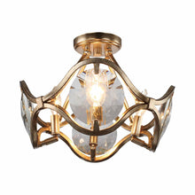 Load image into Gallery viewer, Quincy Semi Flush Mount Ceiling Light.