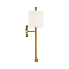 Load image into Gallery viewer, Rachel Wall Light in Vibrant Gold.
