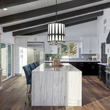 Load image into Gallery viewer, Royston Pendant Light in kitchen.