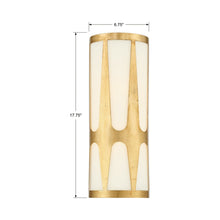 Load image into Gallery viewer, Royston Wall Light - line drawing.