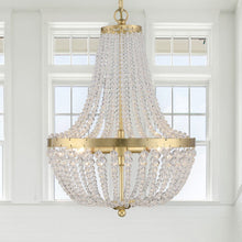 Load image into Gallery viewer, Rylee Crystal Chandelier in Detail.