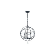 Load image into Gallery viewer, Solaris Chandelier in Black (Small).