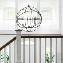 Load image into Gallery viewer, Solaris Chandelier in Detail.