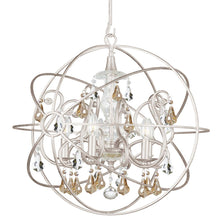 Load image into Gallery viewer, Solaris Crystal Chandelier in Detail.