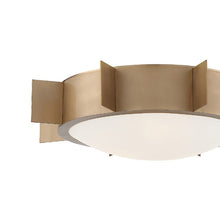 Load image into Gallery viewer, Solas Flush Mount Ceiling Light in Detail.