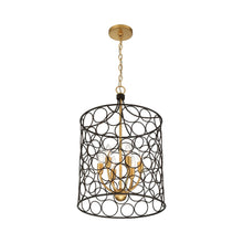 Load image into Gallery viewer, Stemmons Chandelier in Detail.