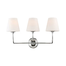Load image into Gallery viewer, Sylvan Bath Wall Light in Polished Chrome (3-Light).