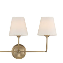 Load image into Gallery viewer, Sylvan Bath Wall Light in Detail.