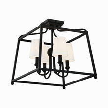Load image into Gallery viewer, Sylvan Semi Flush Mount Ceiling Light in Detail.