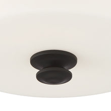 Load image into Gallery viewer, Travis Semi Flush Mount Ceiling Light in Detail.