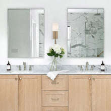 Load image into Gallery viewer, Trenton Wall Light in bathroom.