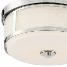 Load image into Gallery viewer, Trevor Flush Mount Ceiling Light in Detail.