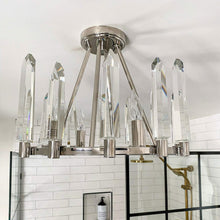 Load image into Gallery viewer, Watson Semi Flush Mount Ceiling Light in Detail.