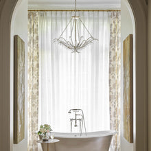 Load image into Gallery viewer, Quantum Chandelier in bathroom.