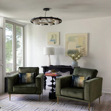 Load image into Gallery viewer, Athena Table Lamp in living room.