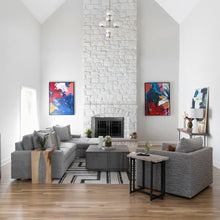 Load image into Gallery viewer, Athena Table Lamp in living room.
