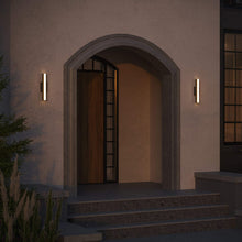 Load image into Gallery viewer, Architect Outdoor LED Wall Light in Outside Area.
