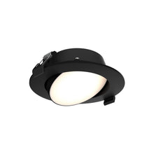 Load image into Gallery viewer, Fusion Indoor/Outdoor LED Recessed Light in Black (Small).