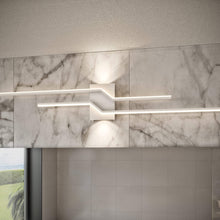 Load image into Gallery viewer, Lightning LED Wall Light in Detail.