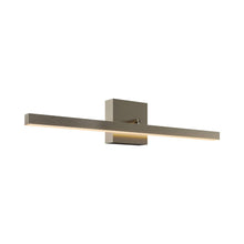 Load image into Gallery viewer, Portrait LED Vanity Wall Light in Satin Nickel (25.88-Inch).