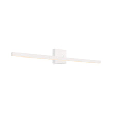 Load image into Gallery viewer, Portrait LED Vanity Wall Light in White (36.25-Inch).