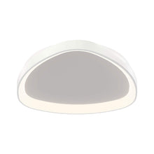 Load image into Gallery viewer, Pyra LED Flush Mount Ceiling Light in White.