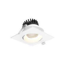 Load image into Gallery viewer, Revolve LED Recessed Down Light in White (1-Light/3.5-Inch Square).
