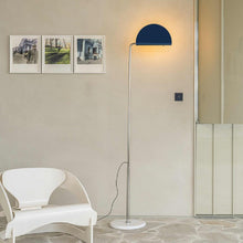 Load image into Gallery viewer, Mezzaluna LED Floor Lamp in living room.