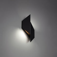 Load image into Gallery viewer, Alternate Outdoor LED Wall Light in Detail.