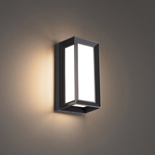 Load image into Gallery viewer, Argo Outdoor LED Wall Light in Detail.