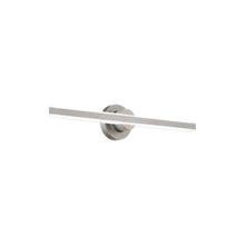 Load image into Gallery viewer, Bastone LED Bath Wall Light in Brushed Nickel (26-Inch).