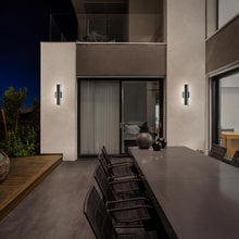 Load image into Gallery viewer, Bastone Outdoor LED Wall Light in Outside Area.