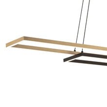 Load image into Gallery viewer, Double Entendre LED Pendant Light in Detail.