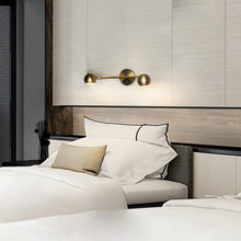 Load image into Gallery viewer, Duplex LED Bed Task Light in bedroom.