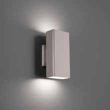 Load image into Gallery viewer, Edgey Outdoor LED Wall Light in Detail.