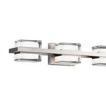 Load image into Gallery viewer, Interlok LED Bath Wall Light in Detail.
