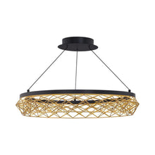 Load image into Gallery viewer, Lacey Round LED Pendant Light.
