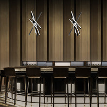 Load image into Gallery viewer, Parallax 731 LED Chandelier in restaurant.