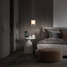 Load image into Gallery viewer, Park Avenue LED Mini Pendant Light in bedroom.
