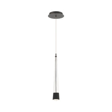 Load image into Gallery viewer, Quill LED Mini Pendant Light in Black.