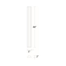 Load image into Gallery viewer, Revels Outdoor LED Wall Light - line drawing.