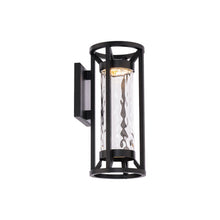 Load image into Gallery viewer, Roslyn Outdoor LED Wall Light in Detail.