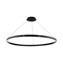 Load image into Gallery viewer, Sirius LED Pendant Light in Black (47.88-Inch).