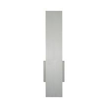 Load image into Gallery viewer, Stag Outdoor LED Wall Light in Brushed Aluminum (3000K).