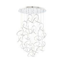 Load image into Gallery viewer, Vornado LED Multi Pendant Light in Chrome (21-Light).