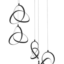 Load image into Gallery viewer, Vornado LED Multi Pendant Light in Detail.